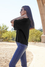 Load image into Gallery viewer, Carefree Classic Round Neck Drop Shoulder T-Shirt (multiple color options)