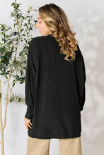 Load image into Gallery viewer, All Day Comfort Ribbed Cocoon Cardigan (multiple color options)
