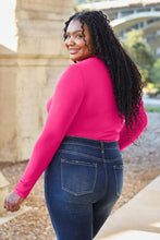 Load image into Gallery viewer, Soft & Simple Round Neck Long Sleeve Bodysuit (multiple color options)