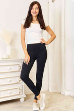 Load image into Gallery viewer, Work It Babe Wide Waistband Sports Leggings (black or white)