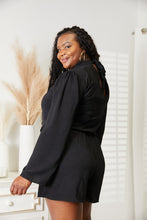 Load image into Gallery viewer, Strength in Style Open Back Romper with Pockets