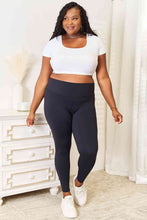 Load image into Gallery viewer, Work It Babe Wide Waistband Sports Leggings (black or white)