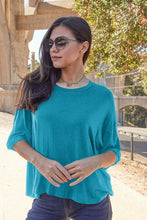 Load image into Gallery viewer, Carefree Classic Round Neck Drop Shoulder T-Shirt (multiple color options)