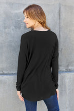 Load image into Gallery viewer, Her Basic Needs Round Neck Dropped Shoulder T-Shirt (multiple color options)