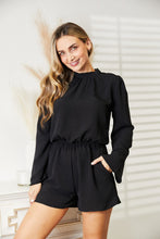 Load image into Gallery viewer, Strength in Style Open Back Romper with Pockets