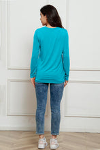 Load image into Gallery viewer, Basic Everyday Round Neck Long Sleeve Top (multiple color options)
