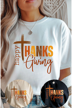 Load image into Gallery viewer, Thanksgiving Graphic Tee (multiple color options)
