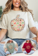 Load image into Gallery viewer, Bow Pumpkin Graphic Tee (multiple color options)

