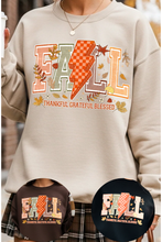 Load image into Gallery viewer, Electric Fall Graphic Sweatshirt (multiple color options)
