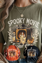 Load image into Gallery viewer, Spooky Movie Social Club Graphic Tee (multiple color options)
