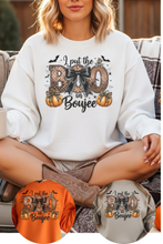 Load image into Gallery viewer, Boujee Boo Graphic Sweatshirt (multiple color options)
