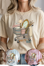 Load image into Gallery viewer, Born to Thrift Graphic Tee (multiple color options)
