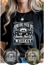 Load image into Gallery viewer, Double Shot Graphic Tee (multiple color options)
