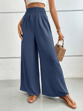 Load image into Gallery viewer, Perfee Wide Leg Pants with Pockets (multiple color options)
