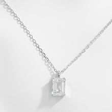 Load image into Gallery viewer, 925 Sterling Silver Zircon Pendant Necklace
