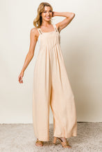 Load image into Gallery viewer, Texture Sleeveless Wide Leg Jumpsuit
