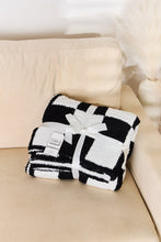 Load image into Gallery viewer, Checkered Decorative Throw Blanket (multiple color options)
