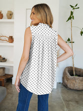 Load image into Gallery viewer, Frill Printed Mock Neck Top (multiple color options)
