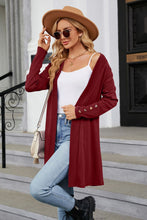 Load image into Gallery viewer, Long Sleeve Open Front Cardigan (multiple color options)
