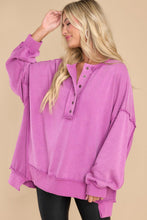 Load image into Gallery viewer, Exposed Seam Long Sleeve Sweatshirt (multiple color options)
