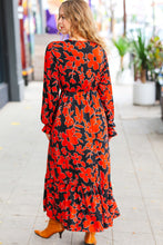 Load image into Gallery viewer, It&#39;s A Match Floral Surplice Maxi Dress
