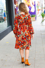 Load image into Gallery viewer, Date Night Ready Floral Print Midi Dress
