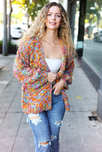 Load image into Gallery viewer, Be Your Best Multicolor Chunky Knit Open Cardigan
