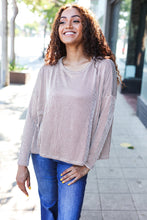 Load image into Gallery viewer, Hello Beautiful Rib Dolman Cropped Sweater Top in Camel
