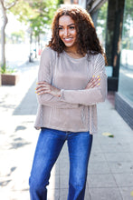 Load image into Gallery viewer, Hello Beautiful Rib Dolman Cropped Sweater Top in Camel
