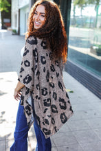 Load image into Gallery viewer, You Got This Mocha Animal Print Pocketed Cardigan
