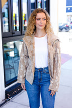 Load image into Gallery viewer, Autumn Vibes Taupe Textured Cable Knit Collared Cardigan
