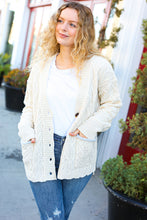 Load image into Gallery viewer, You&#39;ve Got It Button Down Boyfriend Cardigan in Cream
