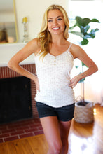 Load image into Gallery viewer, Oatmeal Cotton Blend Boho V Neck Button Tank
