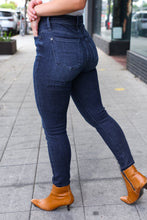 Load image into Gallery viewer, Judy Blue Dark Wash High Rise Skinny Jeans
