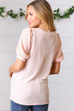 Load image into Gallery viewer, Eyelet You In On a Secret Eyelet Puff Sleeve Top
