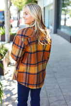 Load image into Gallery viewer, You Got This Camel Plaid Quilt Lined Button Down Shacket
