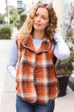 Load image into Gallery viewer, By the Campfire Plaid Vest
