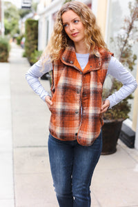 By the Campfire Plaid Vest