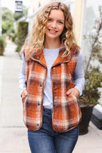 Load image into Gallery viewer, By the Campfire Plaid Vest
