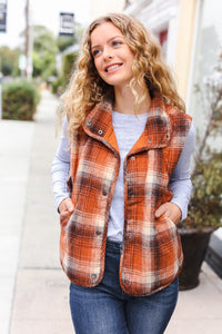 By the Campfire Plaid Vest