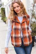 Load image into Gallery viewer, By the Campfire Plaid Vest
