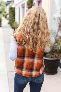 By the Campfire Plaid Vest