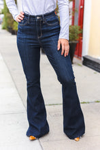 Load image into Gallery viewer, Judy Blue Dark Wash Raw Hem Jeans
