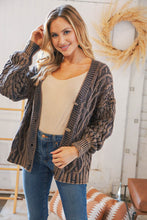 Load image into Gallery viewer, Bold &amp; Classy Cable Knit Crop Cardigan
