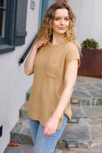 Load image into Gallery viewer, Best In Bold Dolman Ribbed Knit Sweater Top in Taupe
