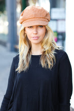 Load image into Gallery viewer, Paperboy Corduroy Cap in Camel
