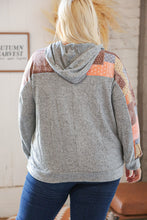 Load image into Gallery viewer, Harvest Ethnic Patchwork Print Kangaroo Pocket Hoodie
