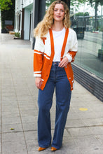 Load image into Gallery viewer, Game Day Burnt Orange &quot;T&quot; Embroidered Cardigan
