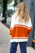 Load image into Gallery viewer, Game Day Burnt Orange &quot;T&quot; Embroidered Cardigan
