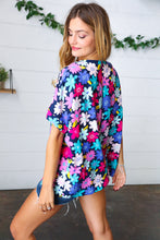 Load image into Gallery viewer, Spill the Spa Water Flower Power Woven Top

